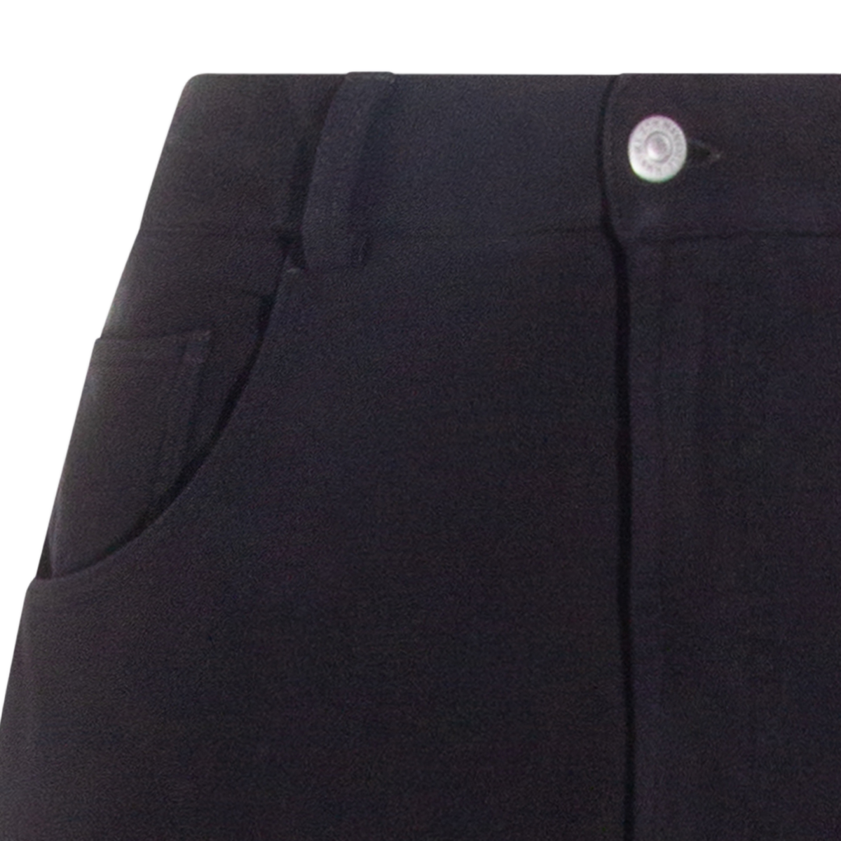 Straight-Leg Black Denim Jeans With Minimalist Design