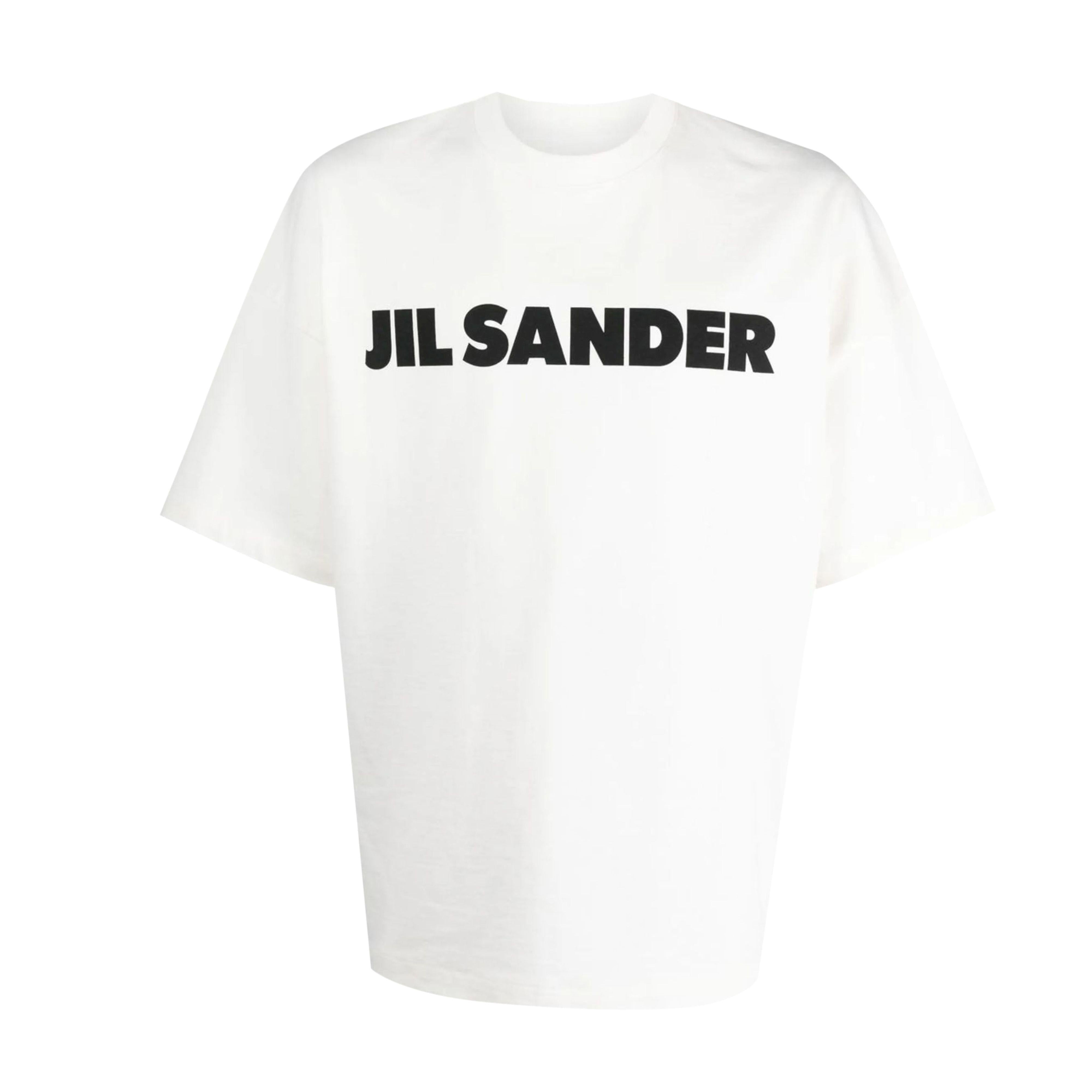 Relaxed Fit White Cotton T-Shirt