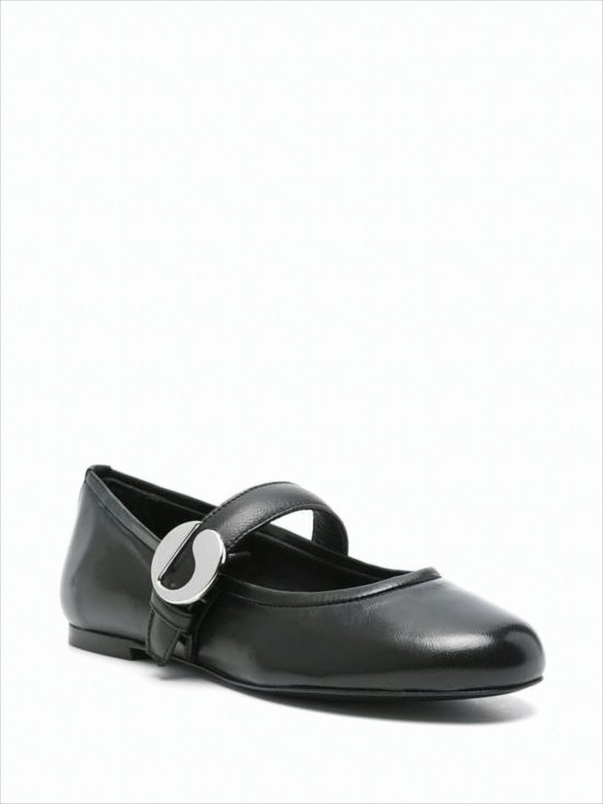 Smooth Leather Flats