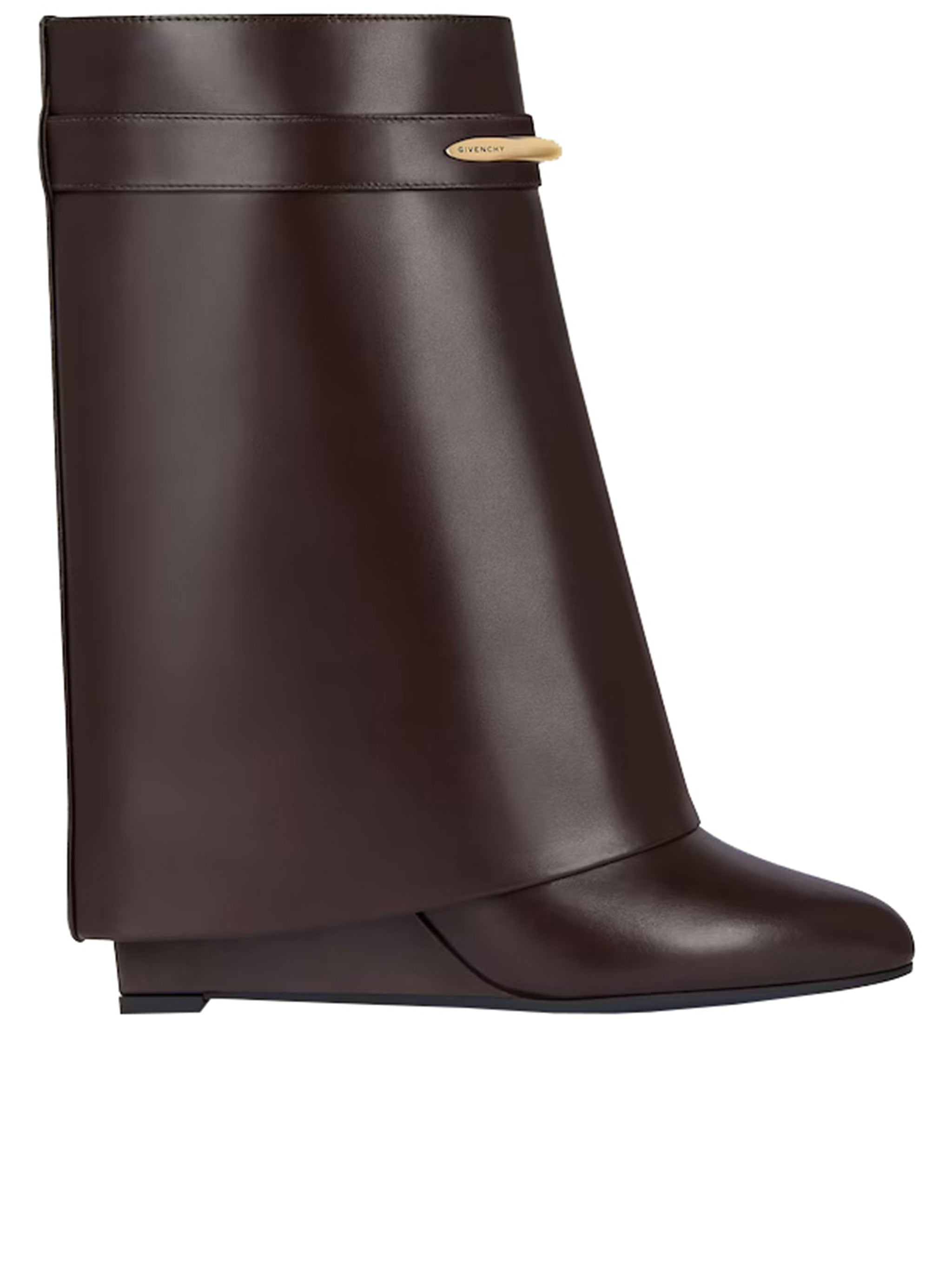 Heel Ankle Boot Pointed Calf Leather