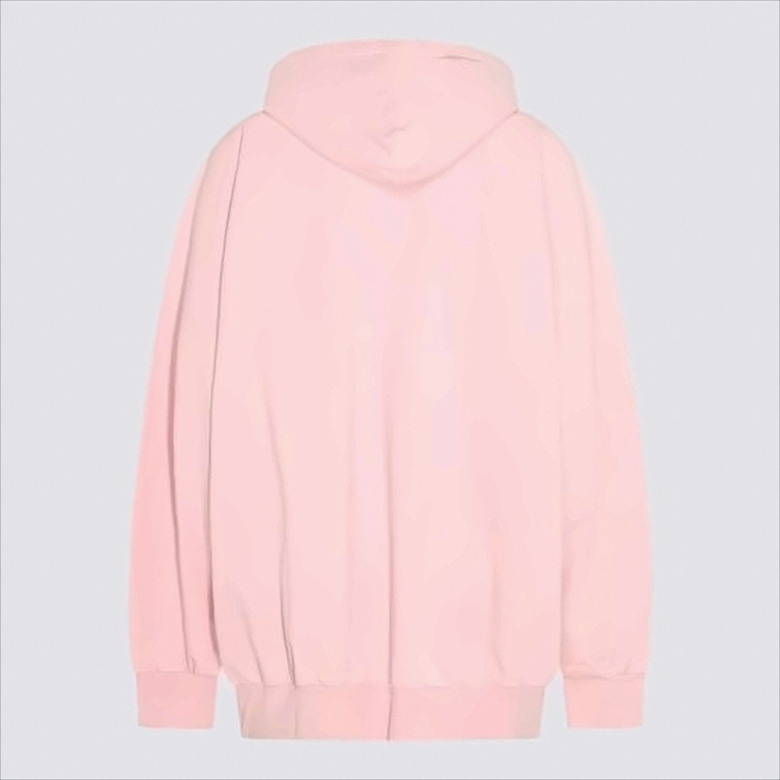 Relaxed Fit Pink Hoodie