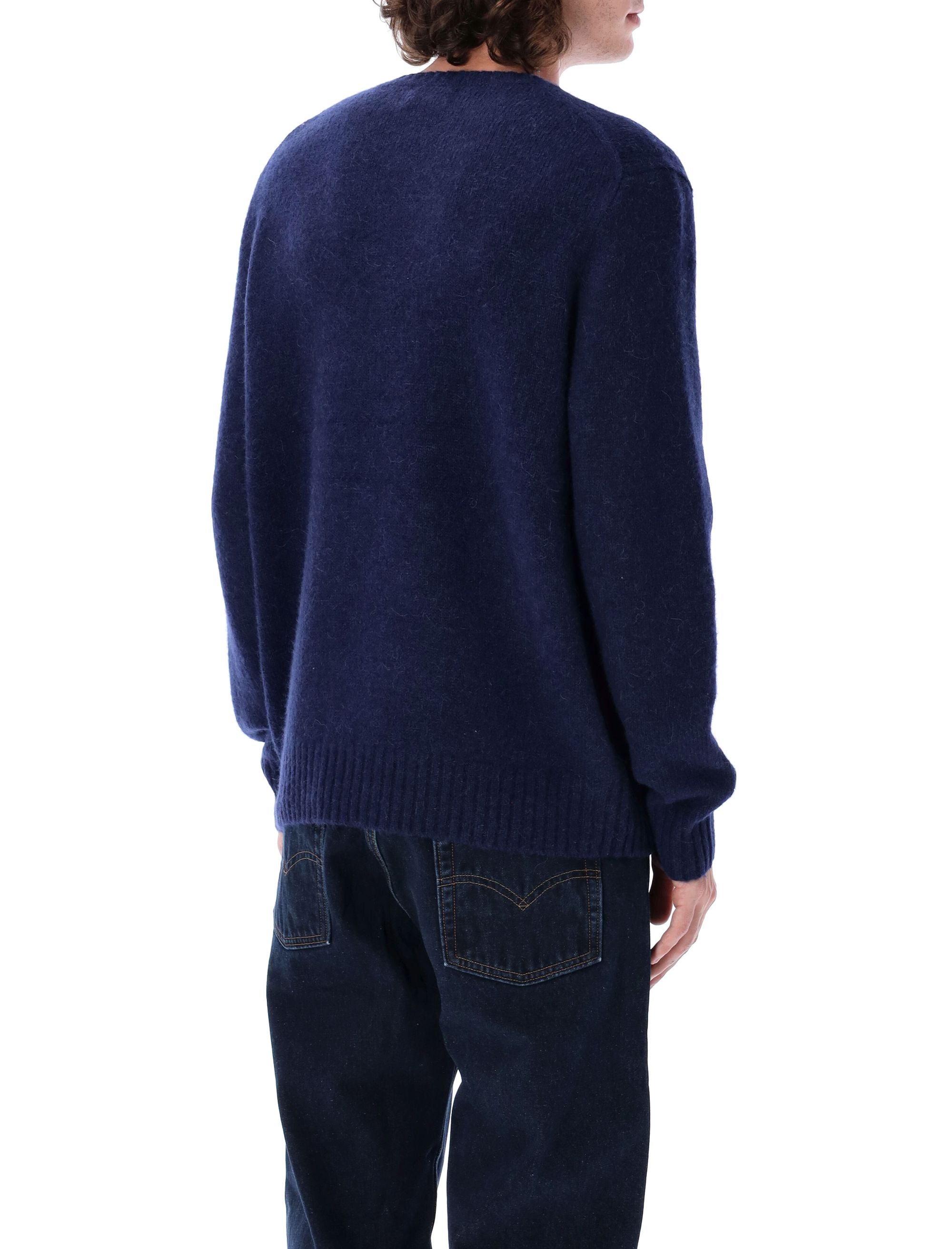 Polo Wool-Blend Crew Neck Jumper