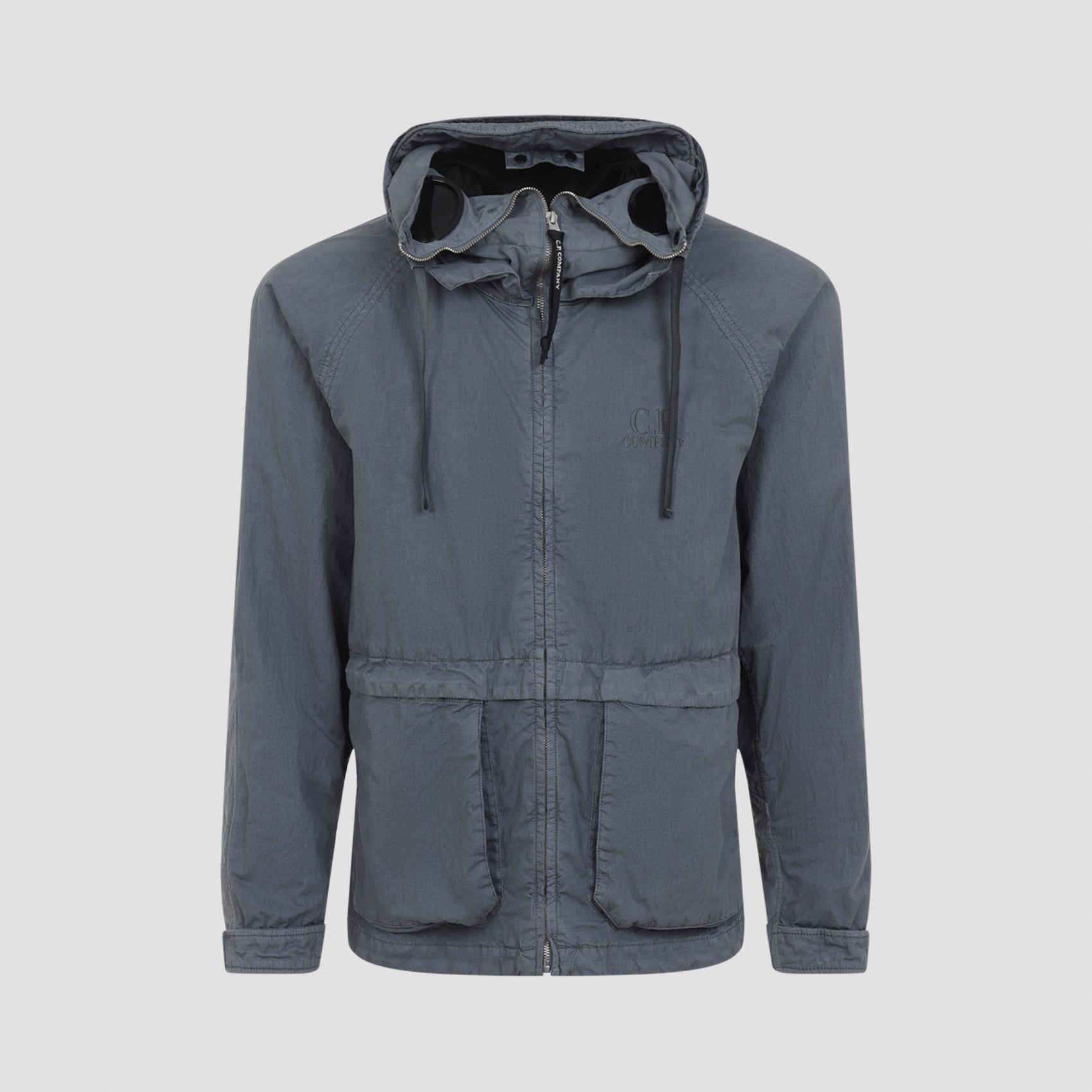 Lightweight Casual Jacket with Distinctive Hood and Goggle Detail