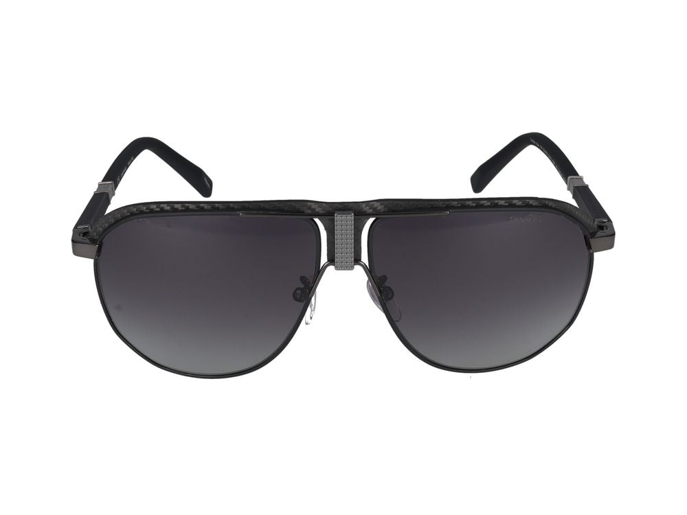 Sunglasses Chopard SCHF82 K56P Bachelite C/Parti Nero Opaco 62/13/145