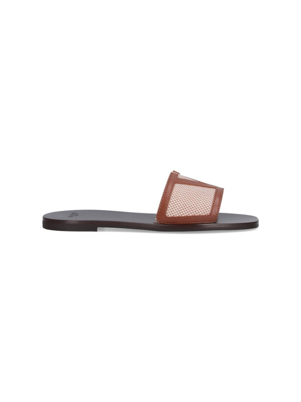 Superstar' Slide Sandals – Black/Beige