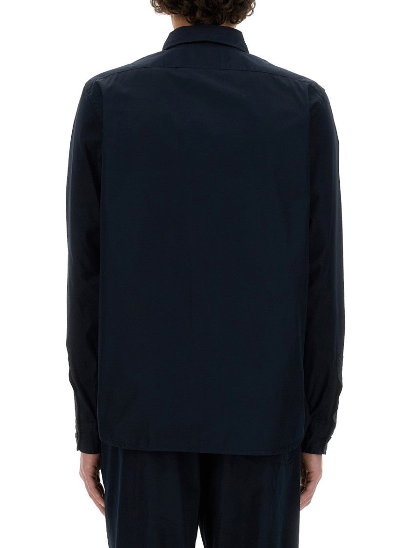 Structured Button-Up Shirt