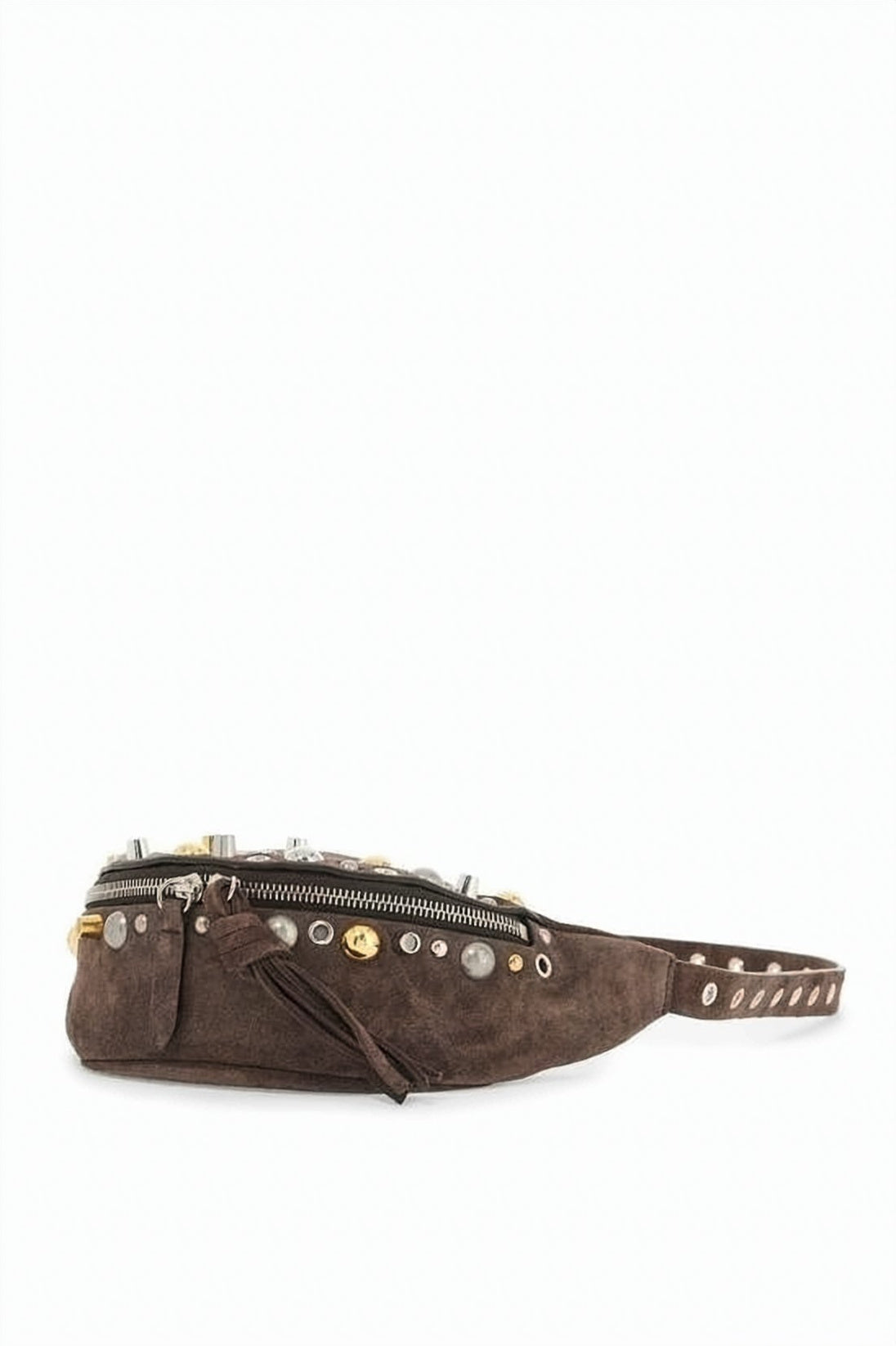 Suede Crossbody Bag