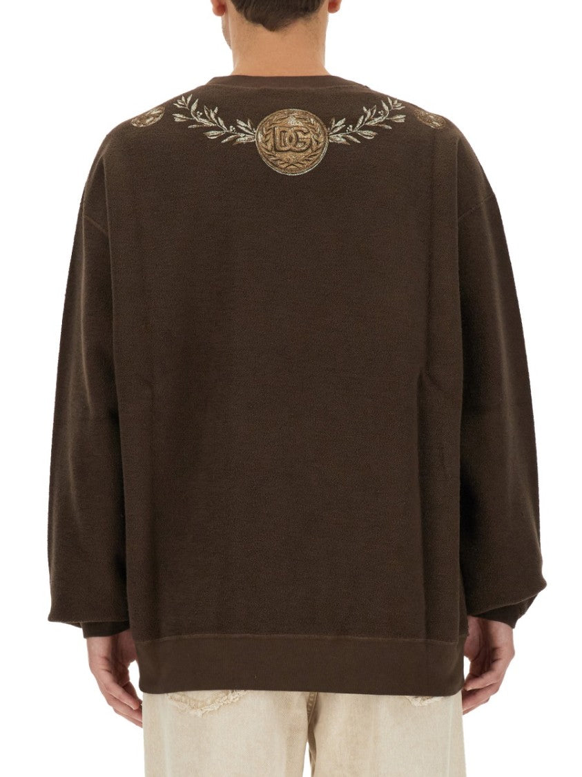 Coin Print Sweatshirt