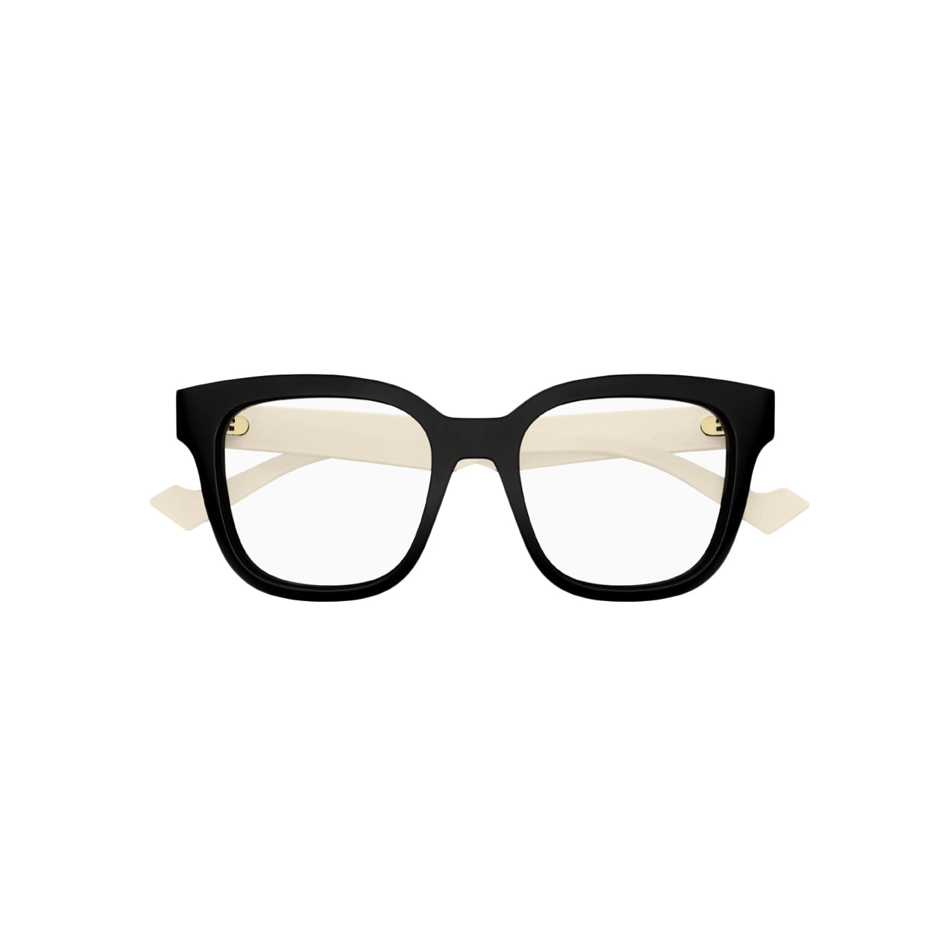 Eyeglasses GG0958O 002 black white transparent 49/18/140