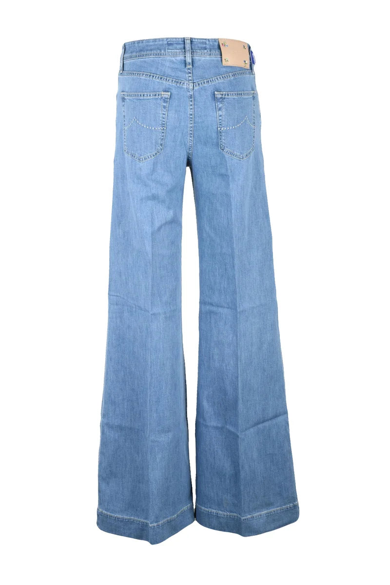 Palazzo Jeans - Light Blue