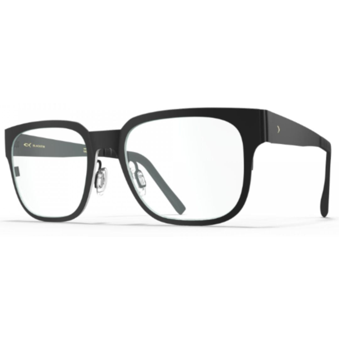 Bf1052 Nantucket Rectangular Matte Black Frame Eyeglasses with Thin Temples