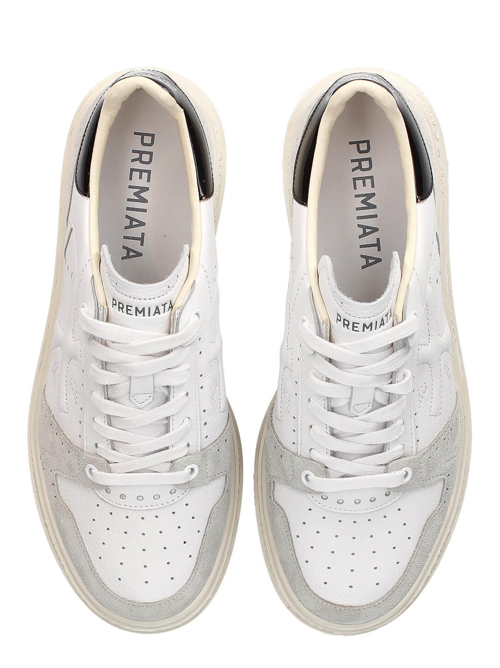 Low-Top Sneakers With Micro Perforations