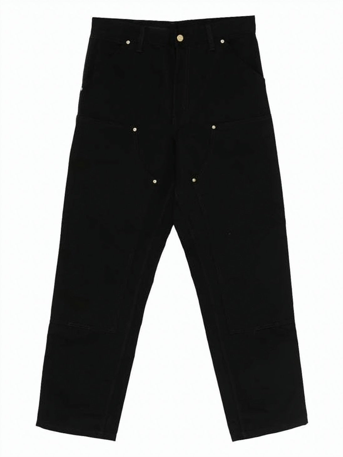 Straight-Leg Pants with Five-Pocket Design
