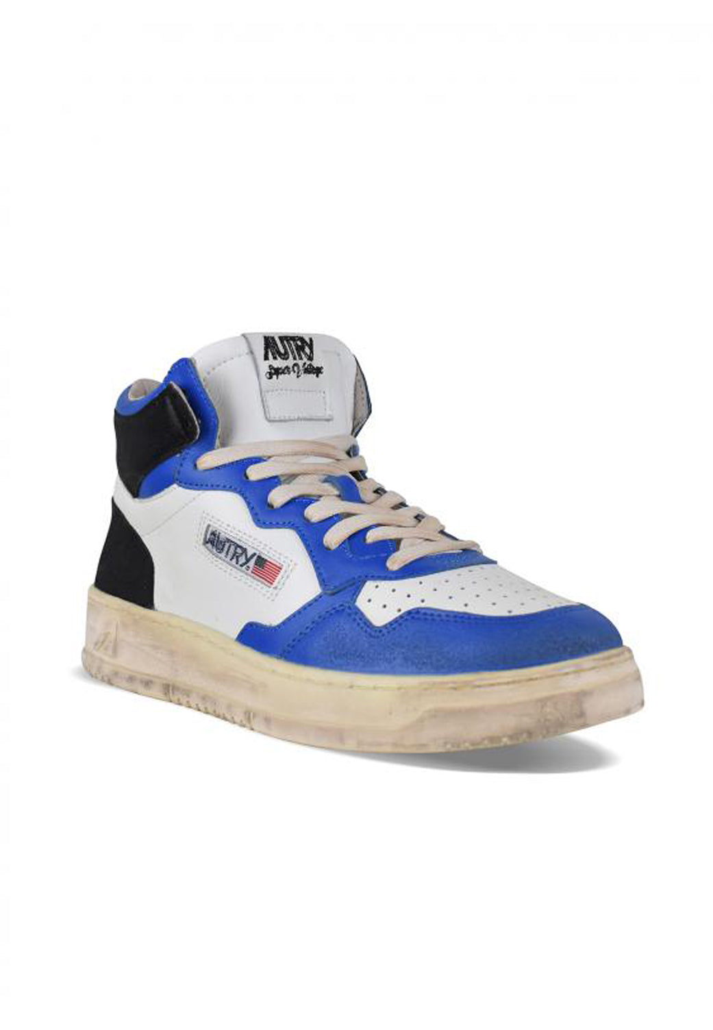 High-Top Sneakers with Smooth
