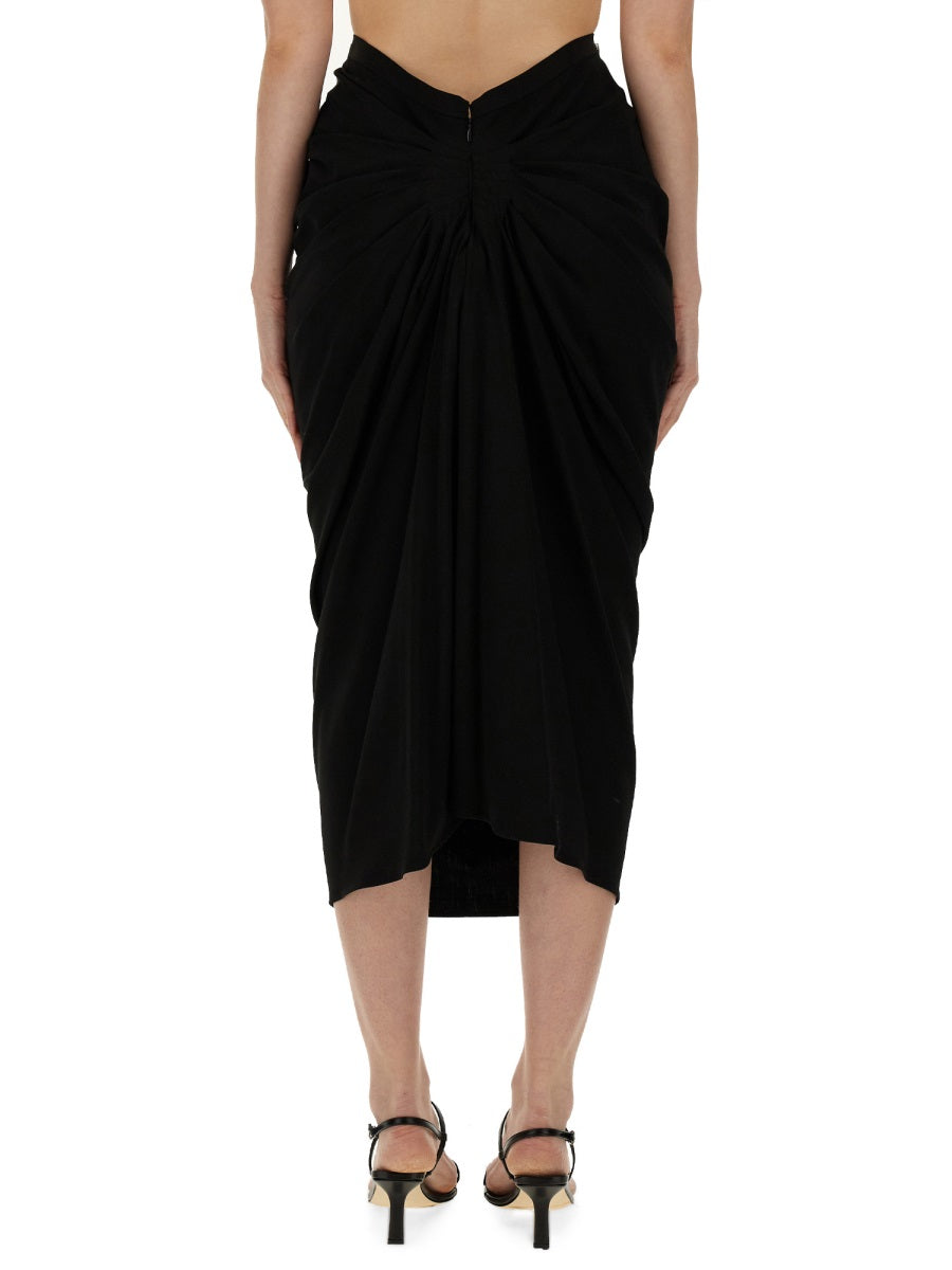 Draped Skirt Crafted