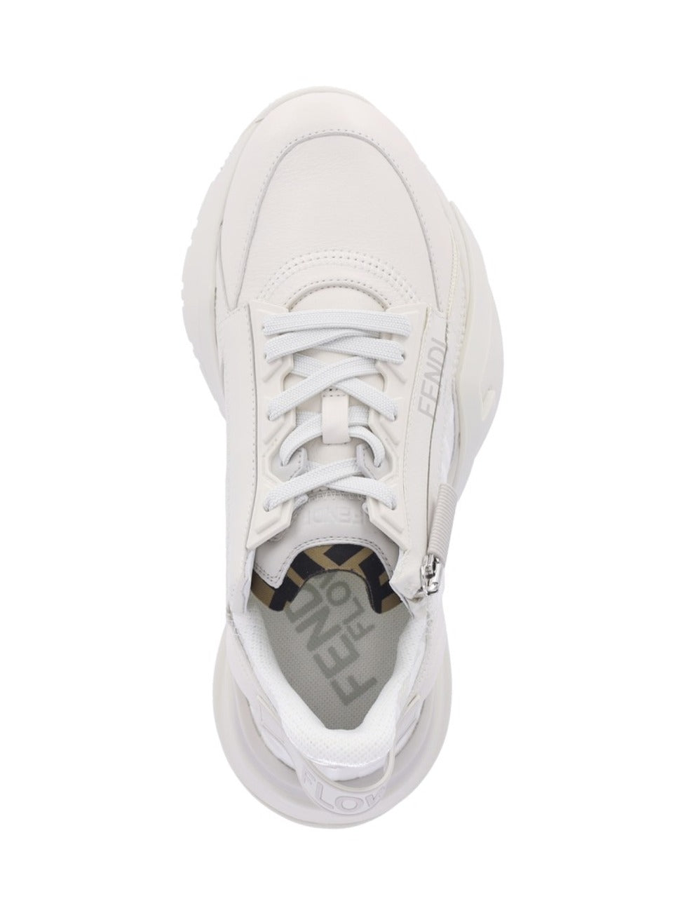 "Flow" Low-Top Sneakers – White