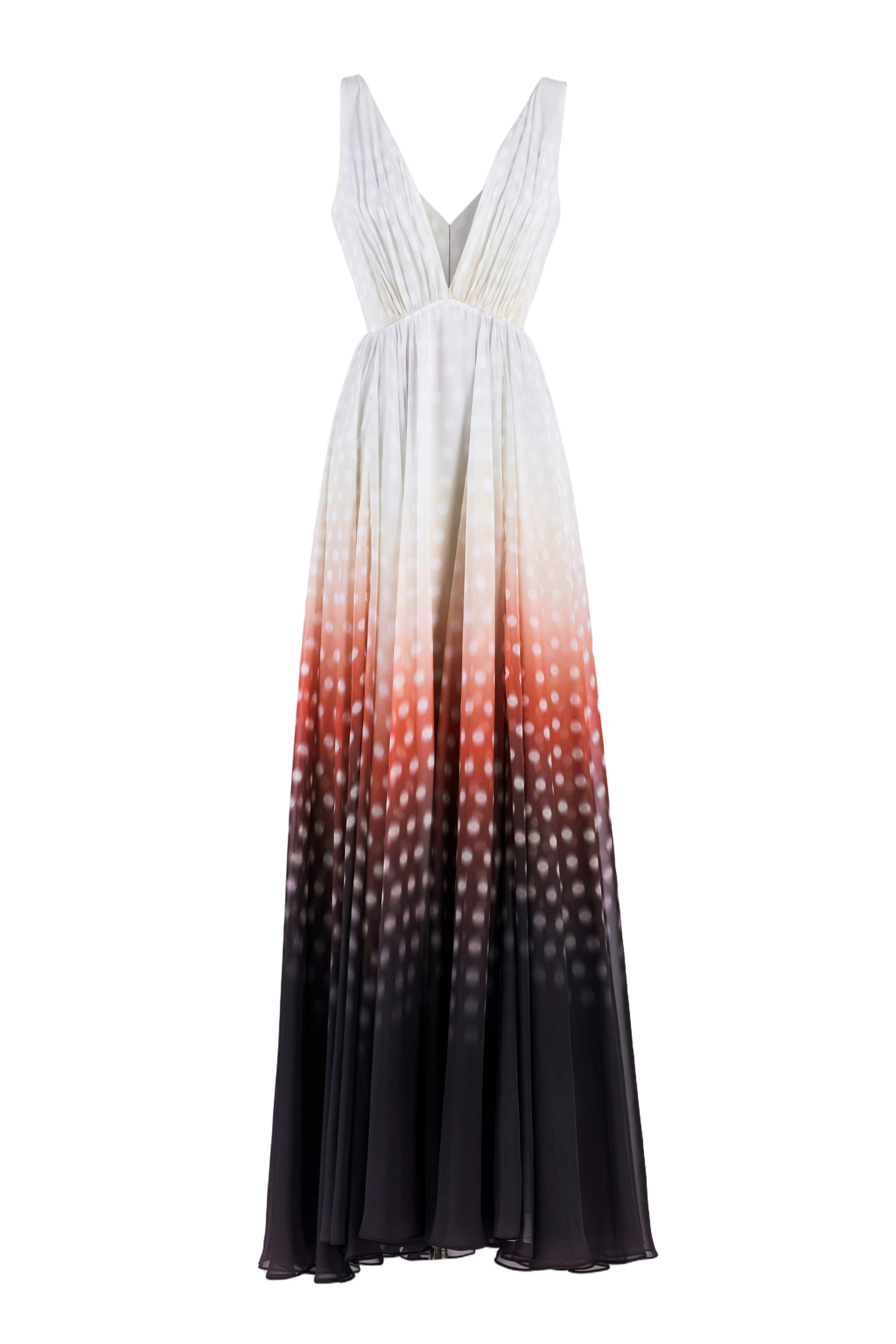 Gradient Printed Dress