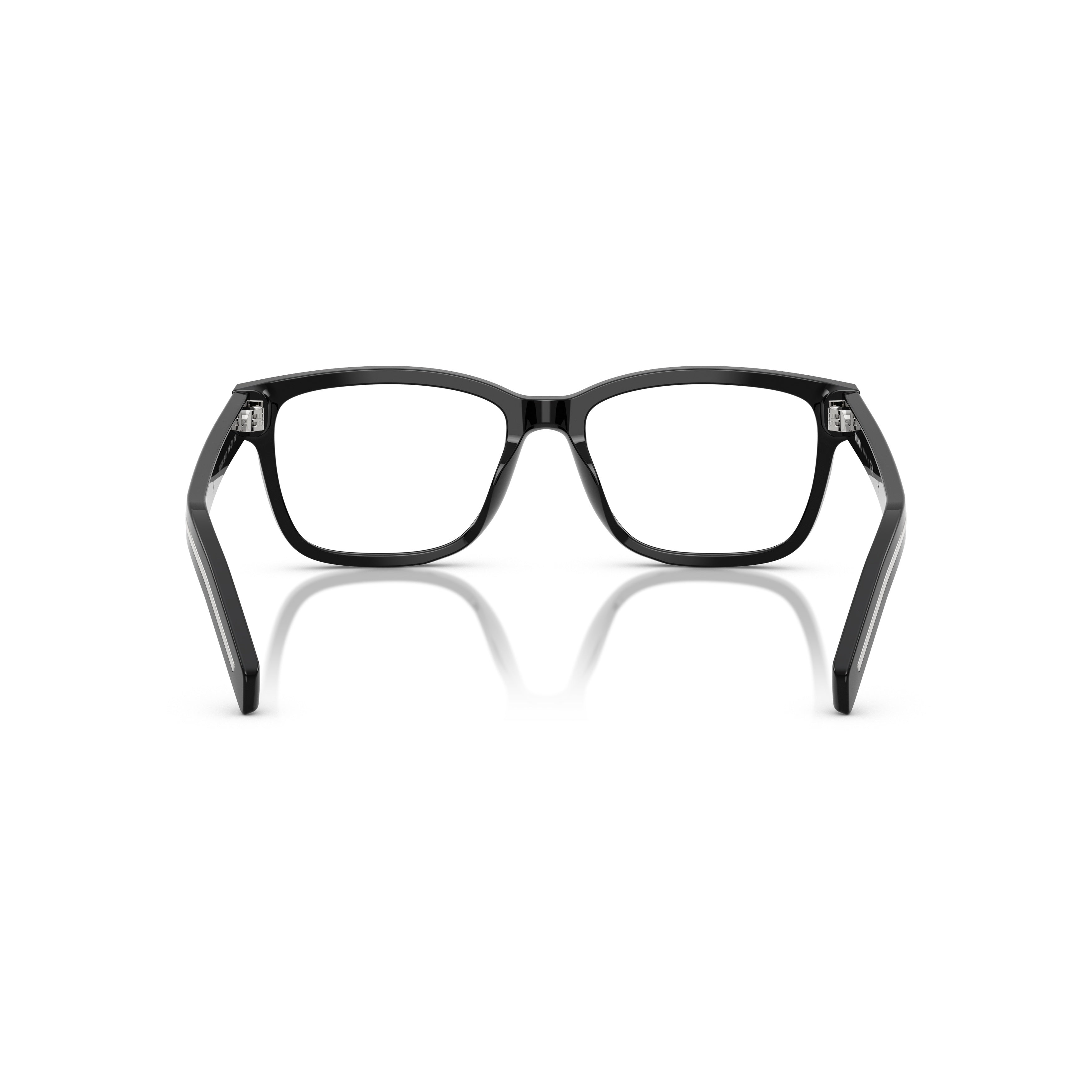 0pr B10v Rectangular Black Acetate Sunglasses