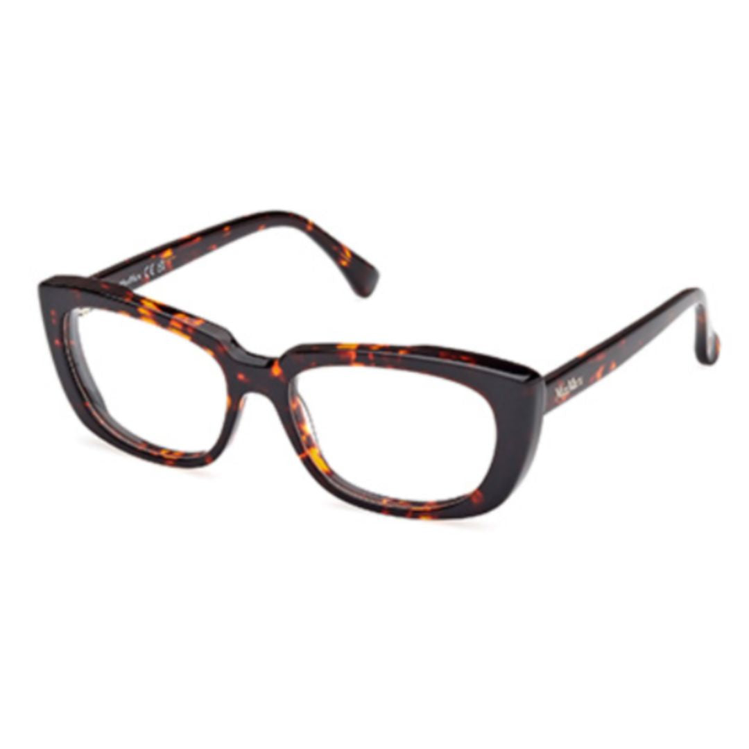 Mm5114 54052 Bold Rectangular Tortoiseshell Eyeglasses
