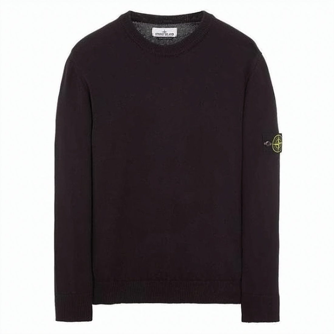 Classic Crew Neck Black Sweater
