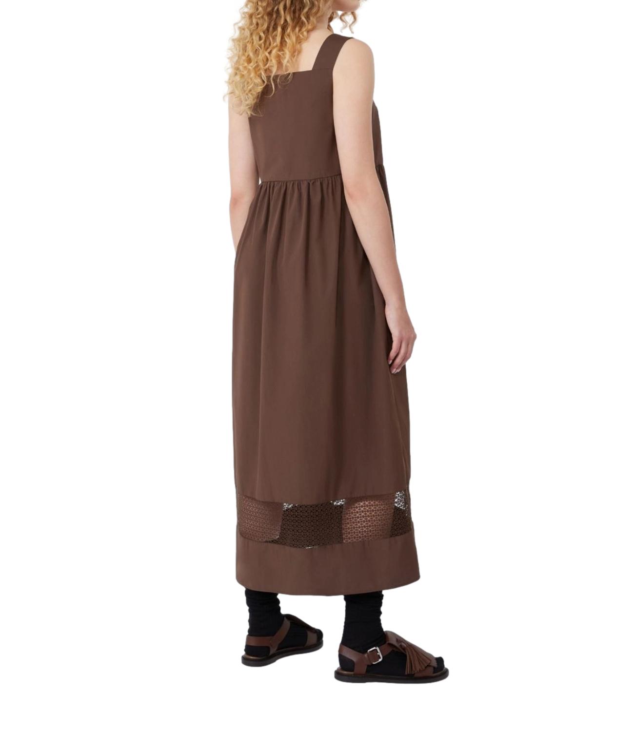 Chocolate Brown Wkdgola Wool Dress