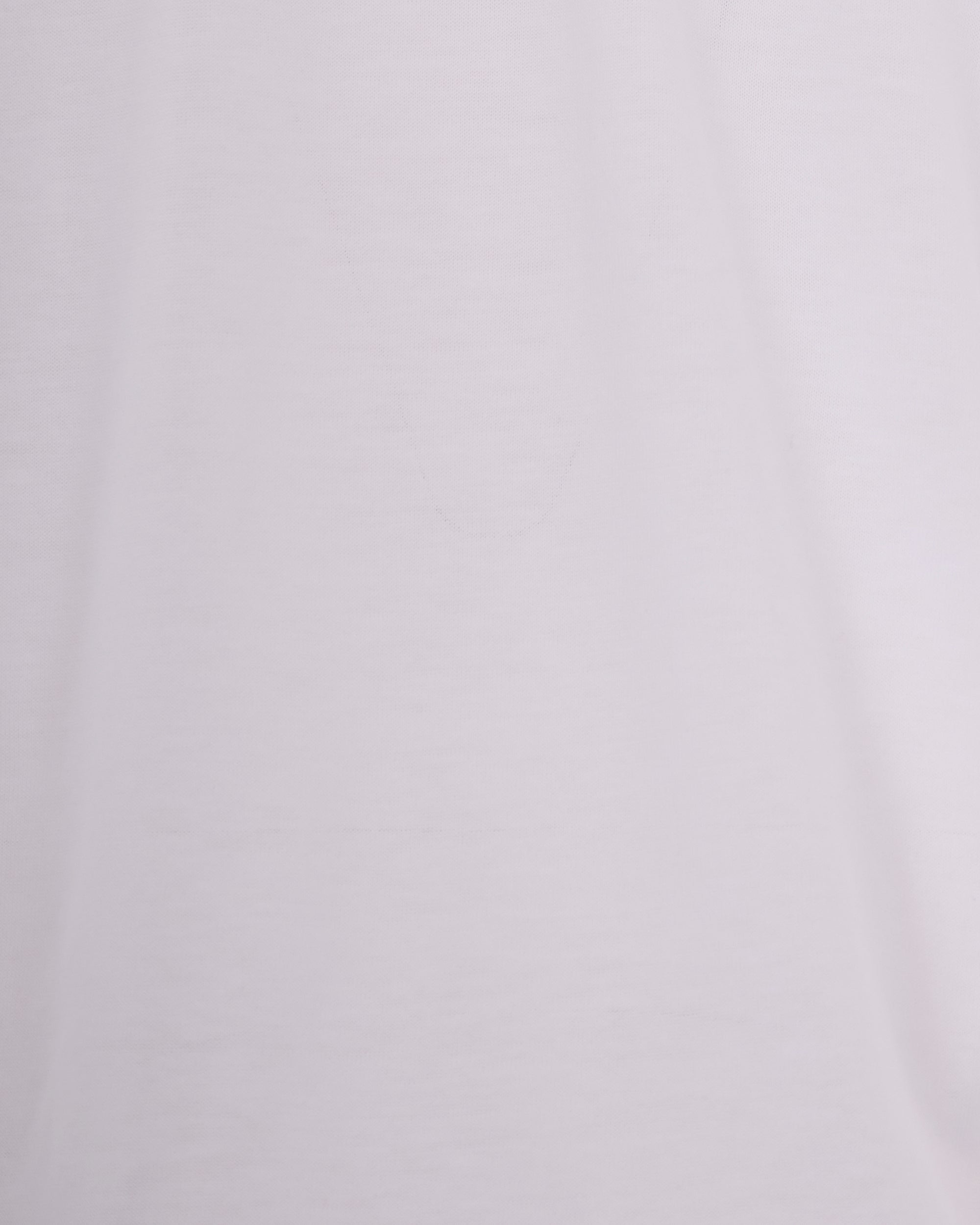 White Jersey Polo