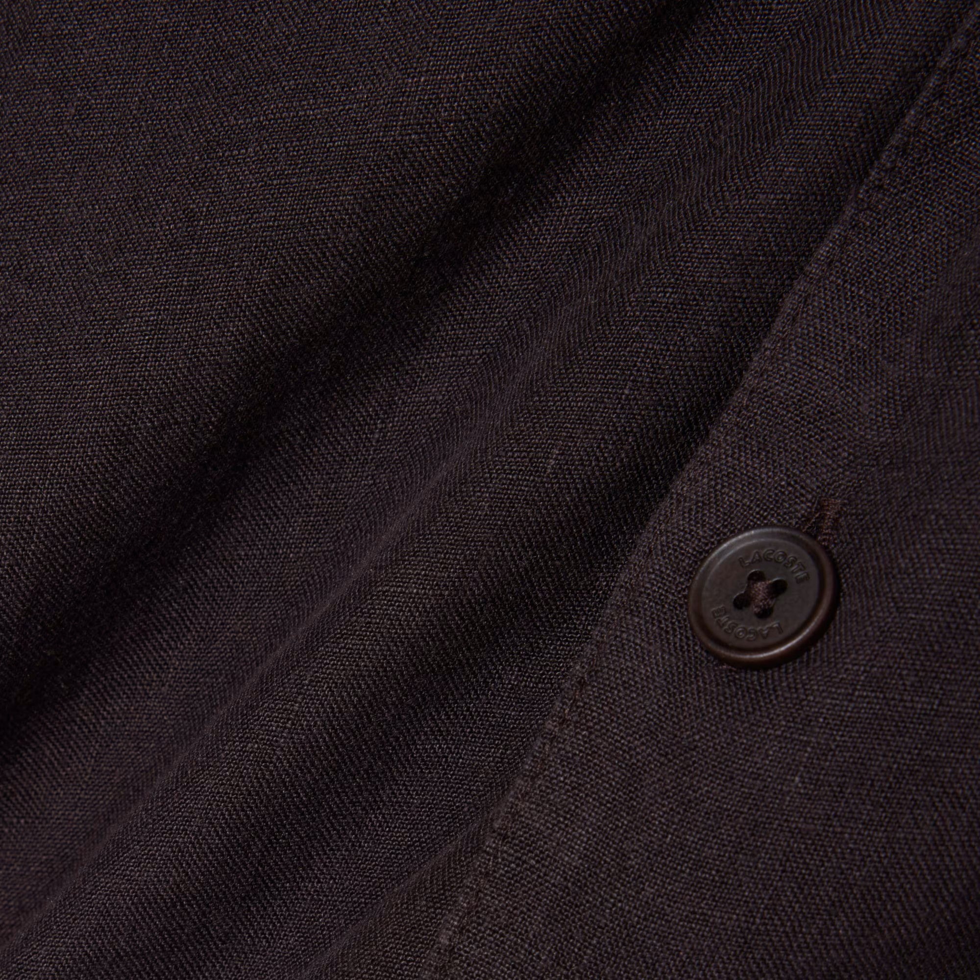 Short-Sleeved Button-Up Shirt with Classic Collar