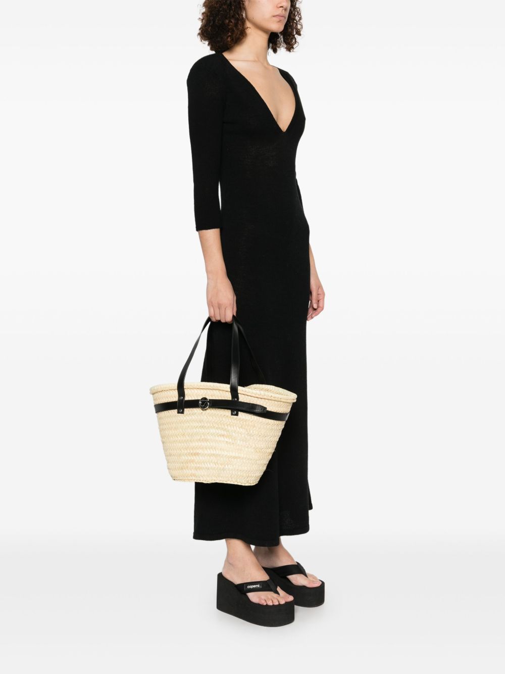 Woven Basket-Style Bag