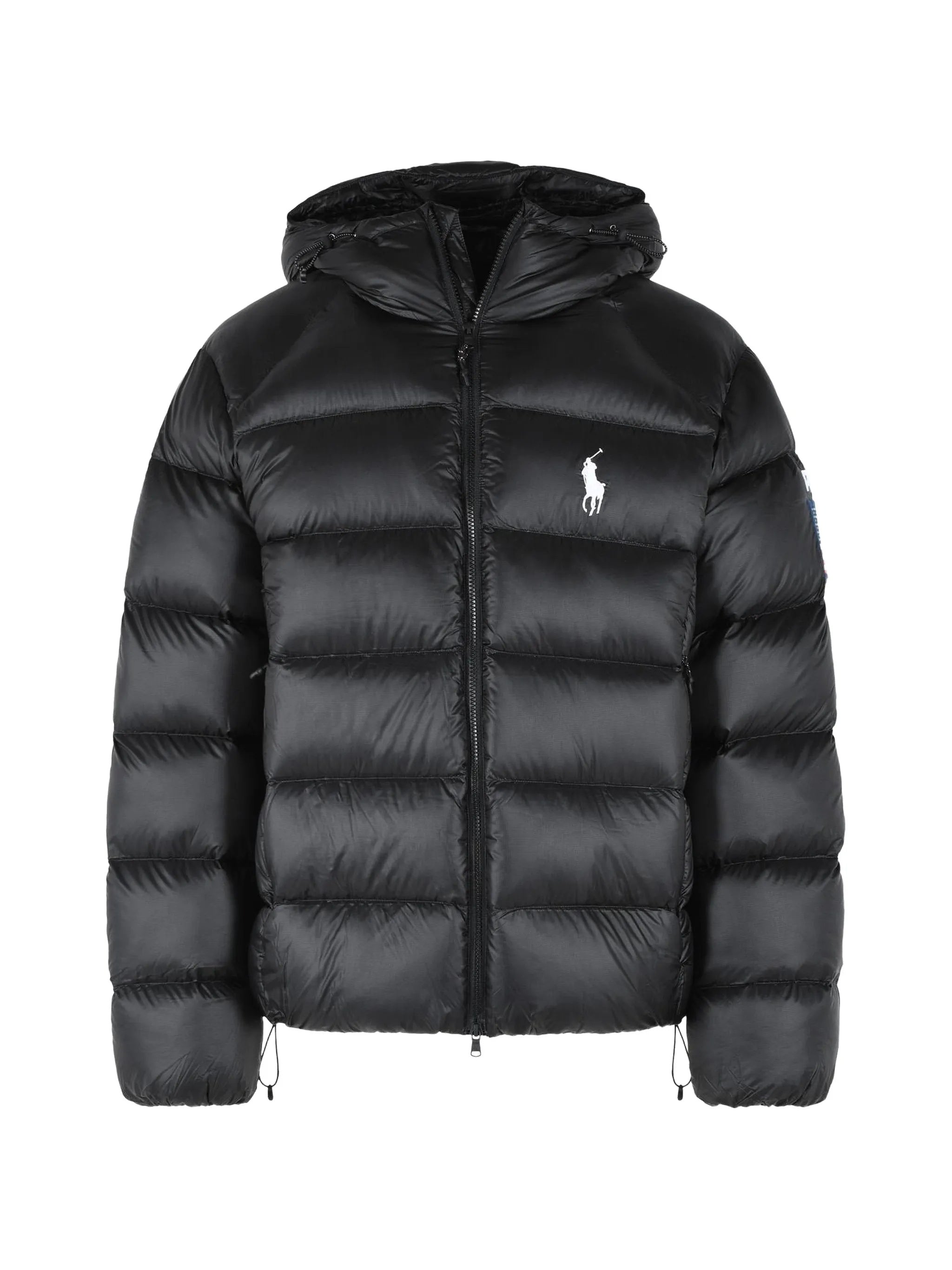 Black Bomber Jacket Quilted Puffer Jacket