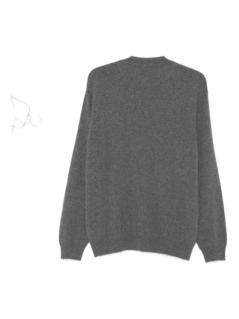 Logo Print Grey Sweatshirt