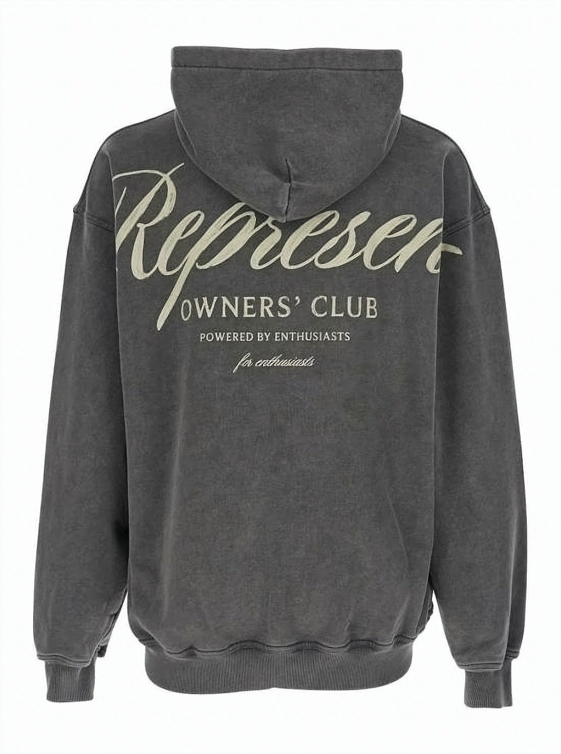 Relaxed Fit Charcoal Grey Hoodie
