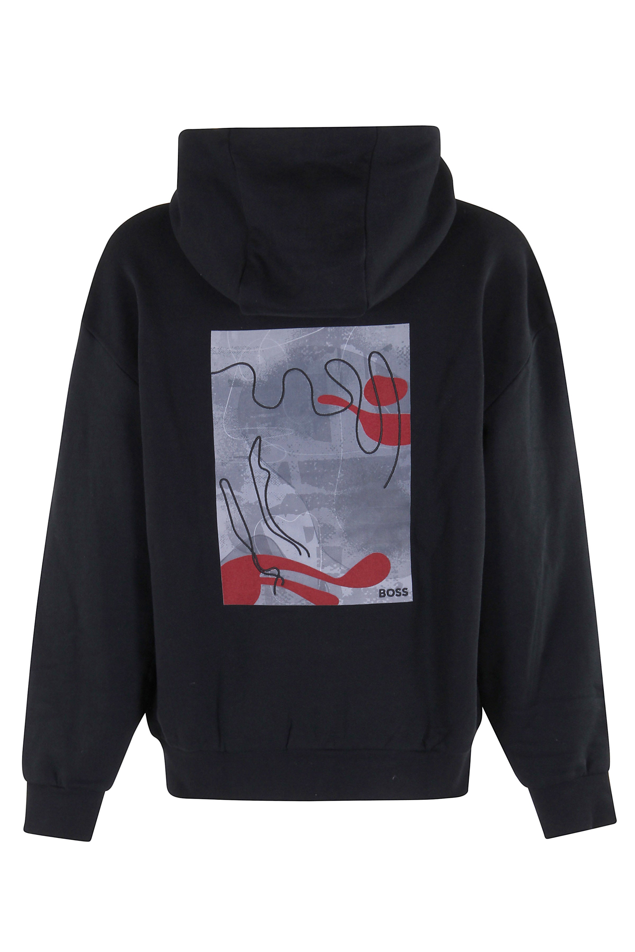 Black Hooded Sweatshirt