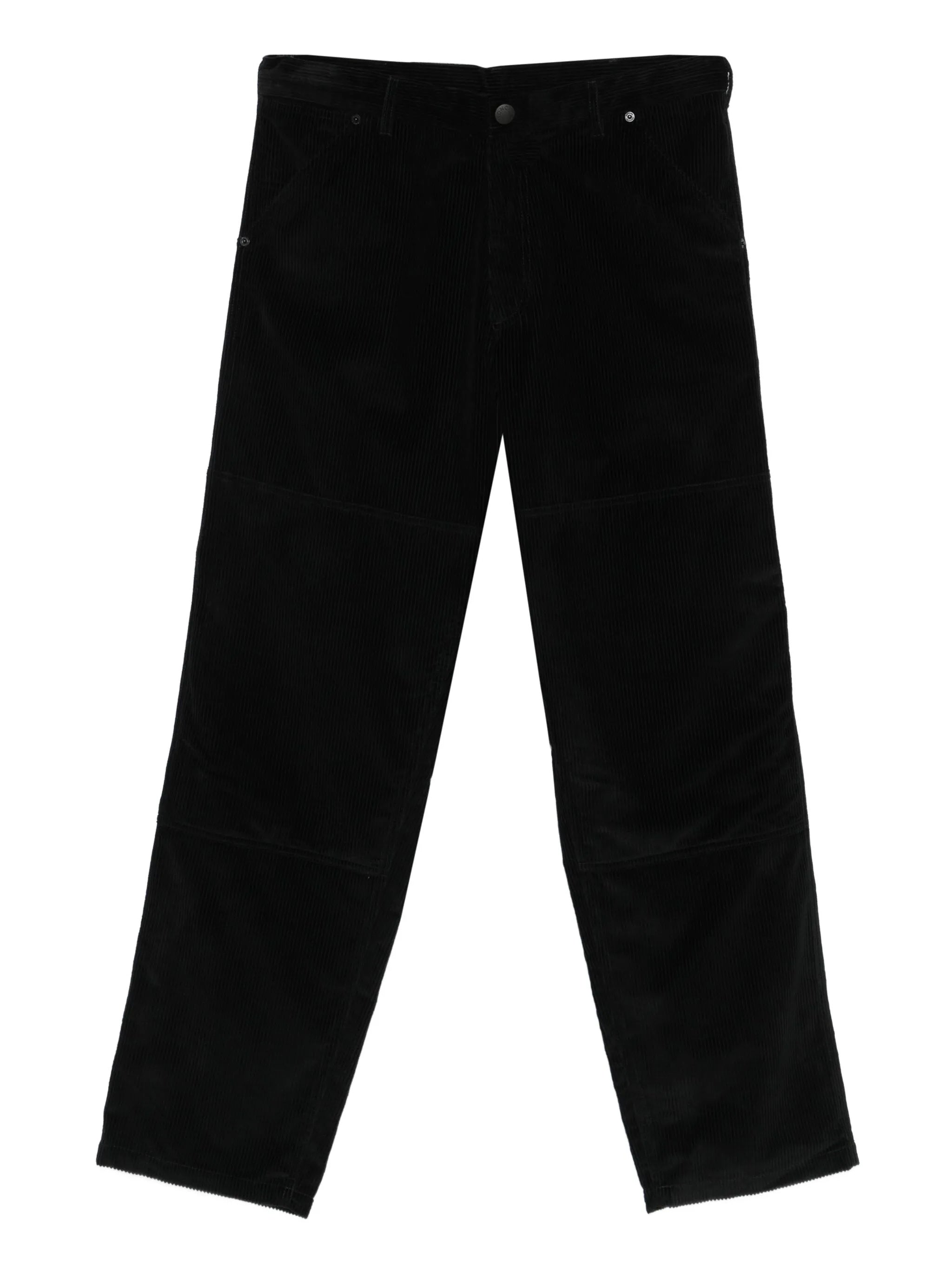 Textured Corduroy Straight-leg Five-pocket Pants