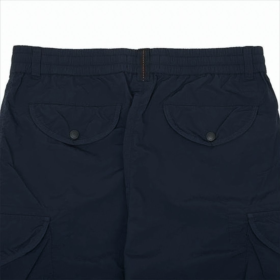 Utilitarian Blue Shorts with Structured Waistband