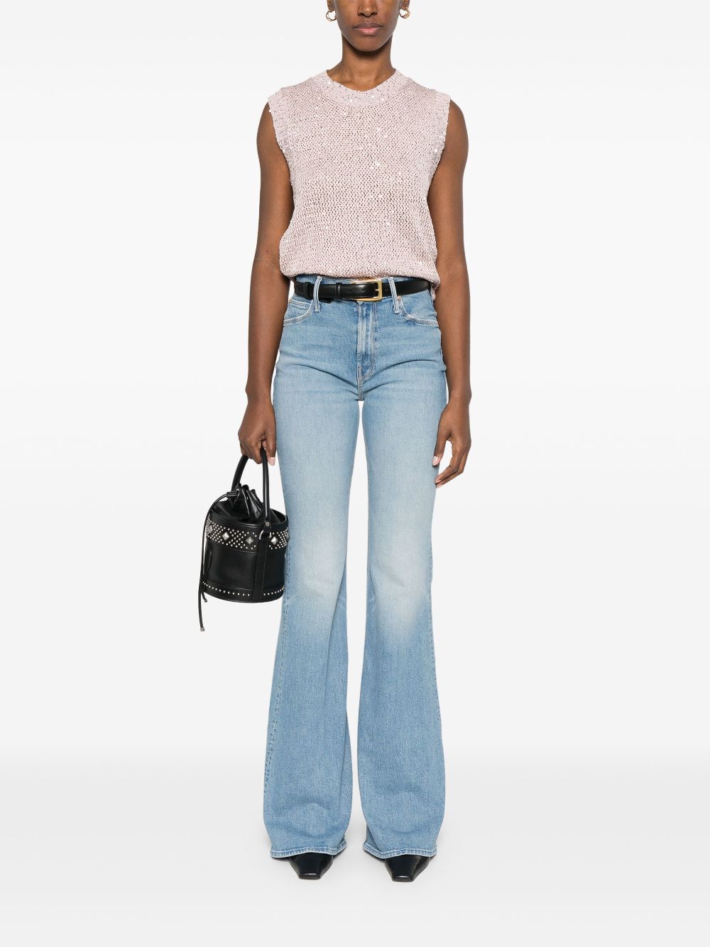 Sleeveless Rose Pink Top