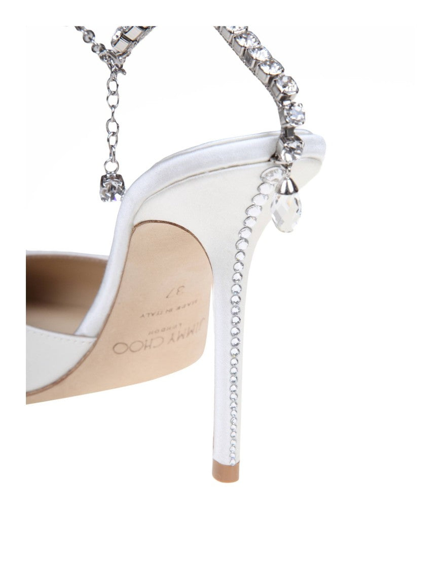 Slingback Saeda 100 In Satin