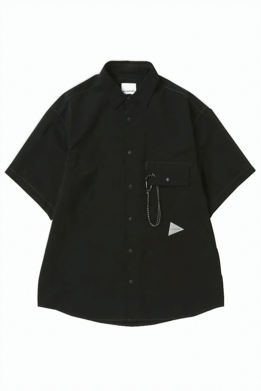 White Boxy Loose Fit Polyester Shirt