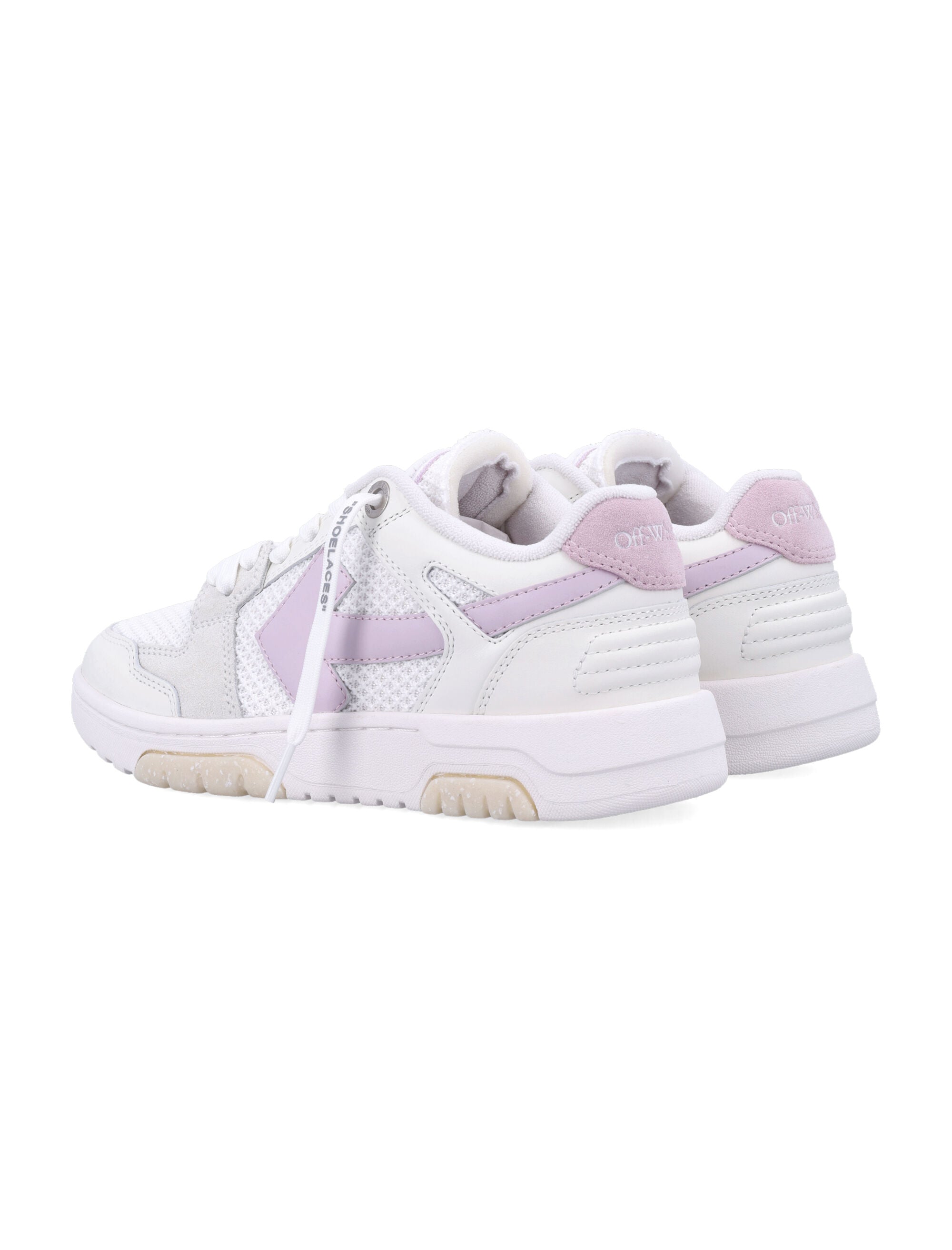 Slim Out Of Office White Lilac Sneakers