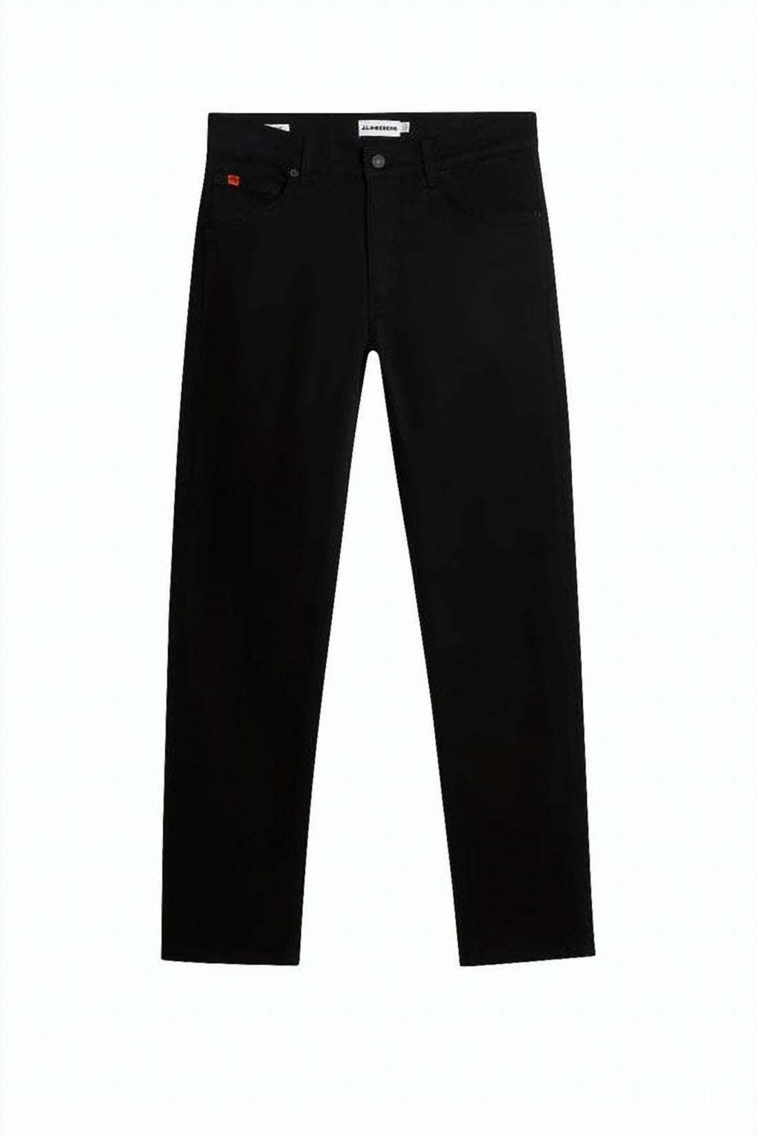 Straight-Leg Denim Trousers With Five-Pocket Design