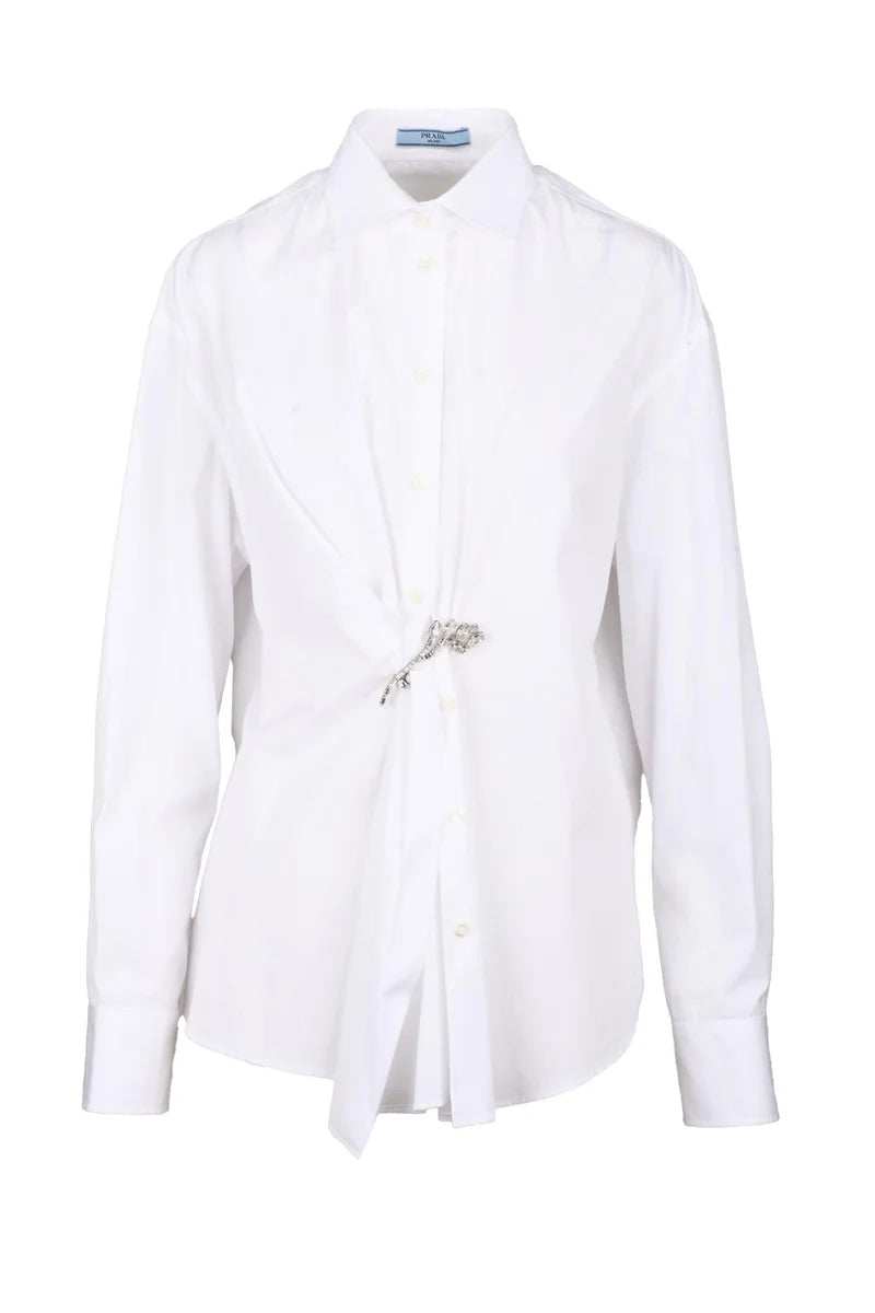 Oversized Shirt Cotton - White