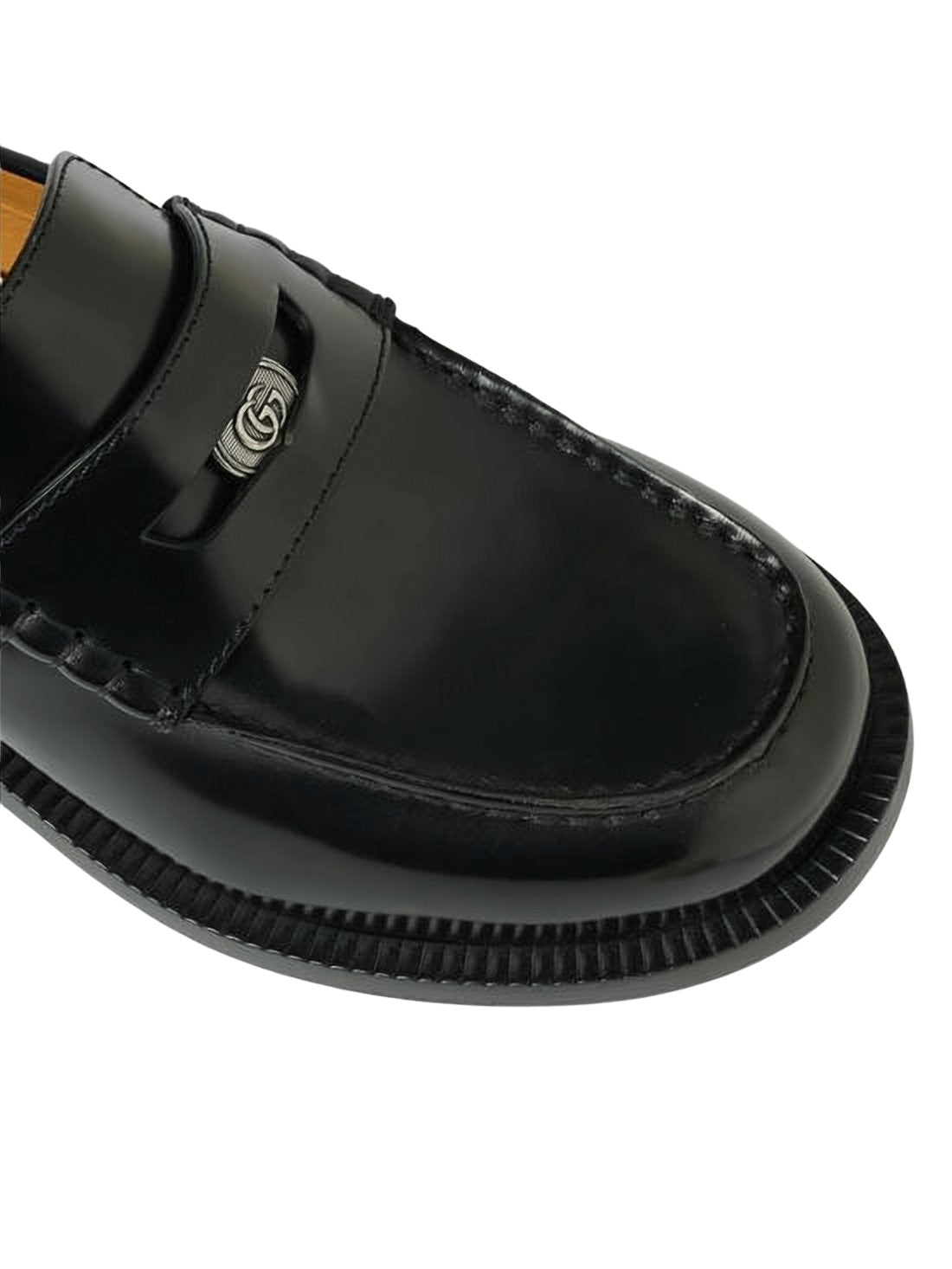 Polished Calf Leather Loafers