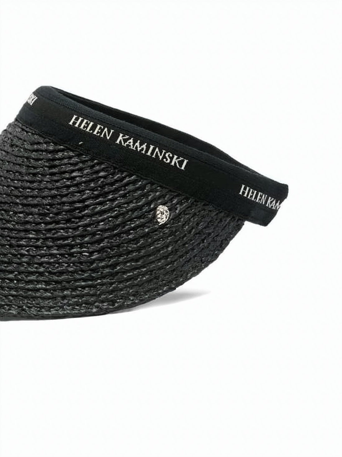 Curved Brim Raffia Sun Visor