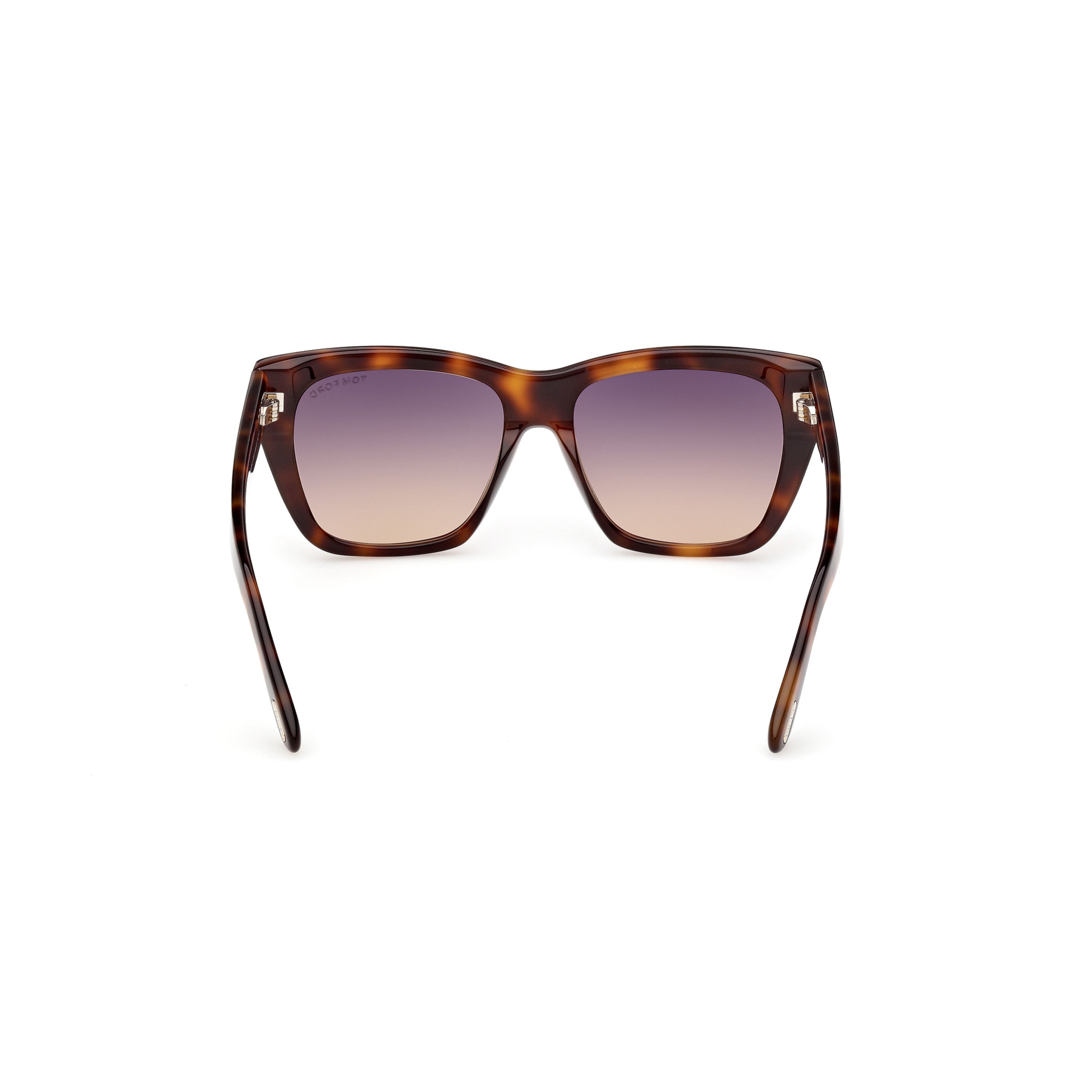 Ft1343 Bold Tortoiseshell Square Frame Sunglasses