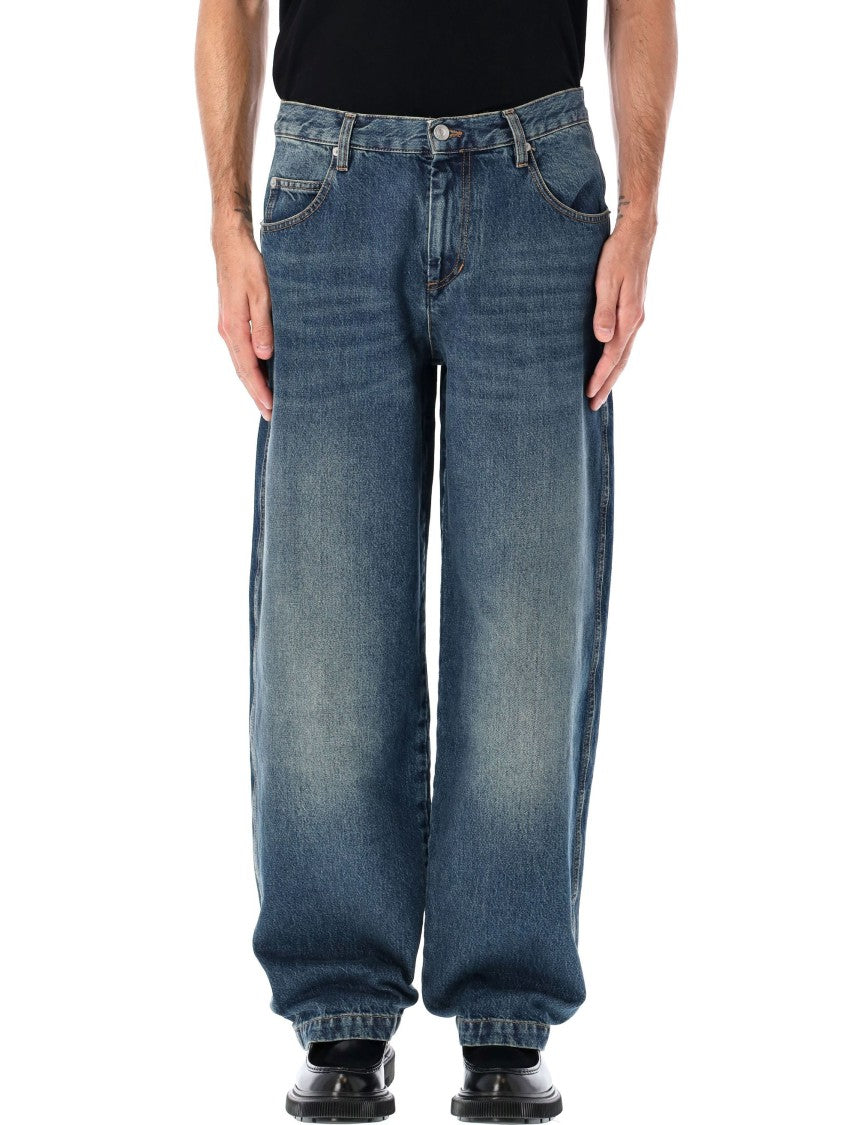 Marant Jorje Wide-Leg Denim Jeans