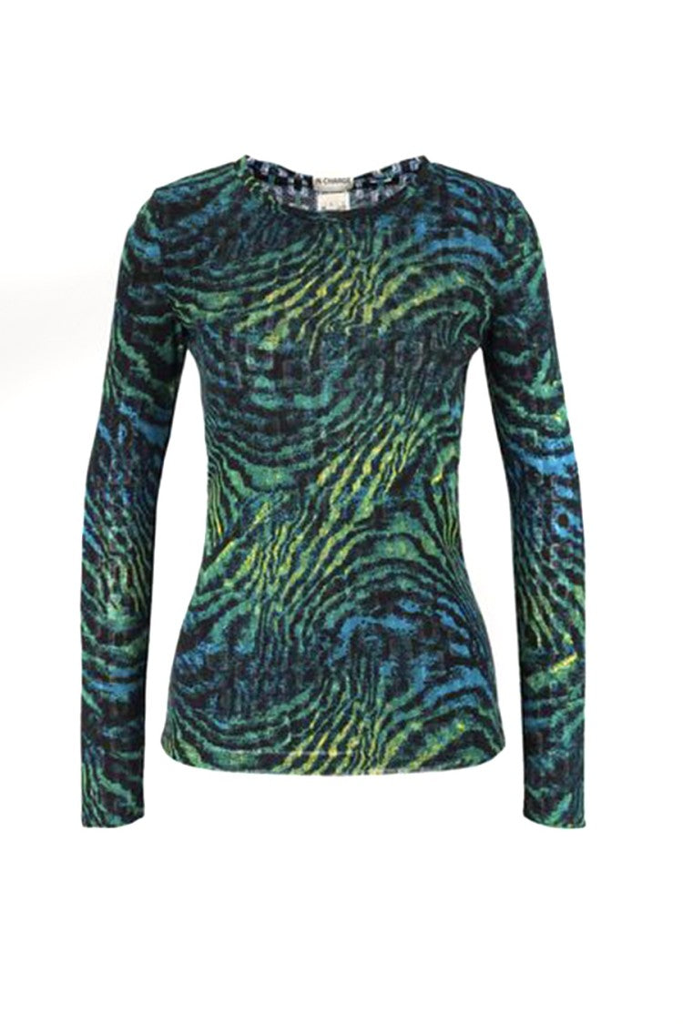 Long Sleeve Sweater With Unique Textured Pattern And Comfortable Fit