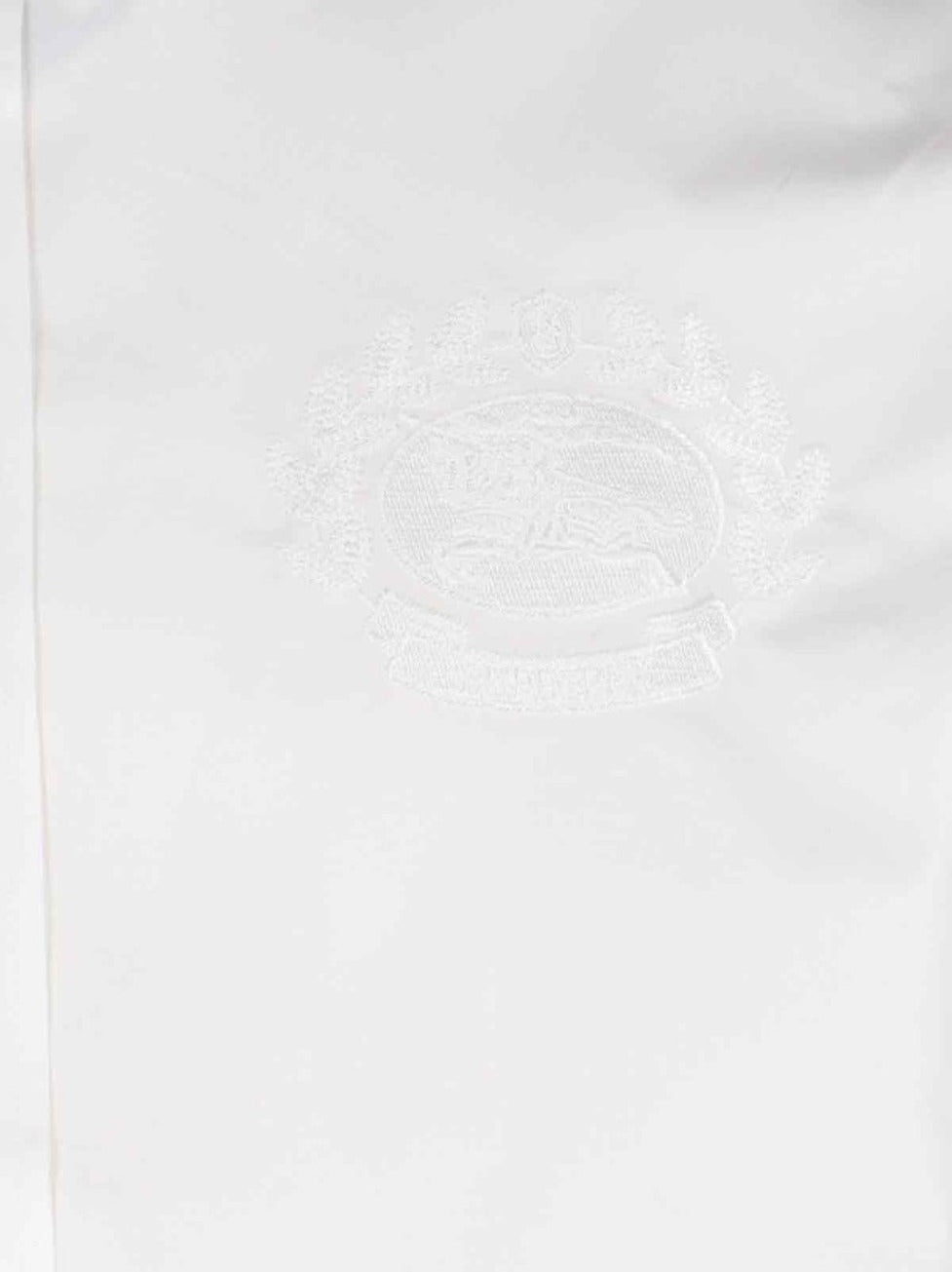 Ekd' Logo Embroidered Shirt – White