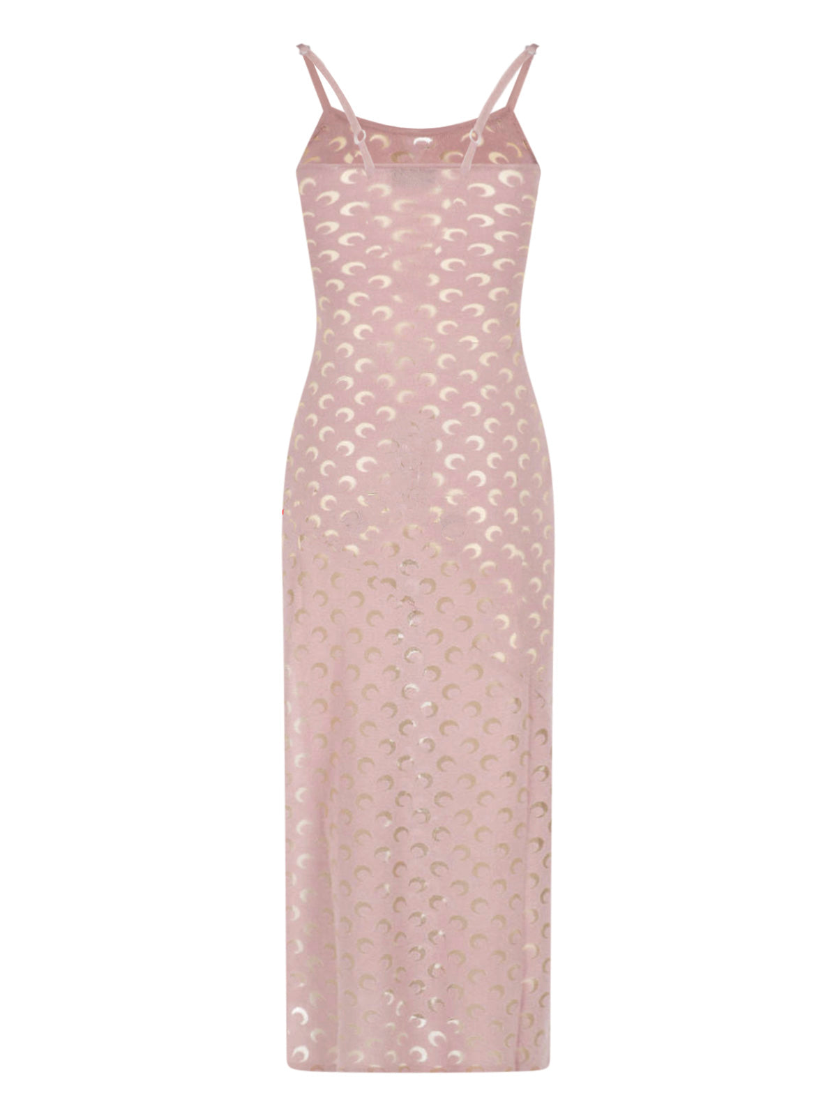 Muted Crescent Moon Bodycon Midi Dress