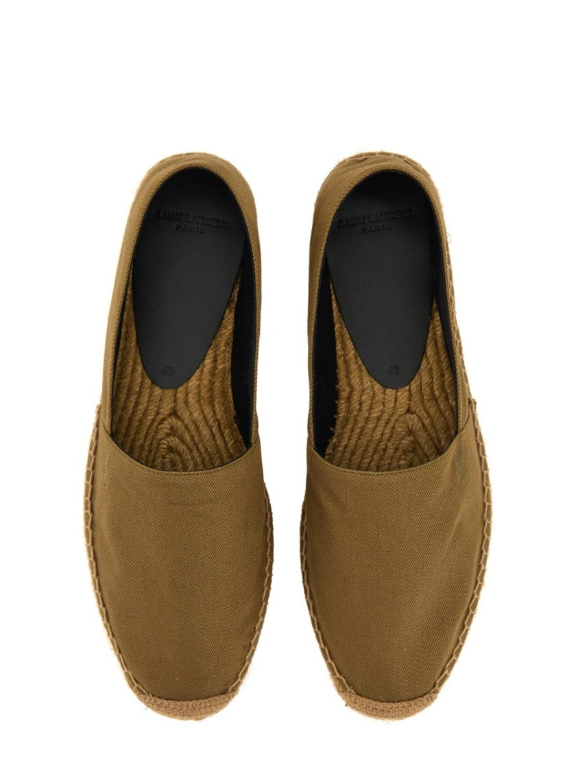 Cotton Gabardine Espadrille