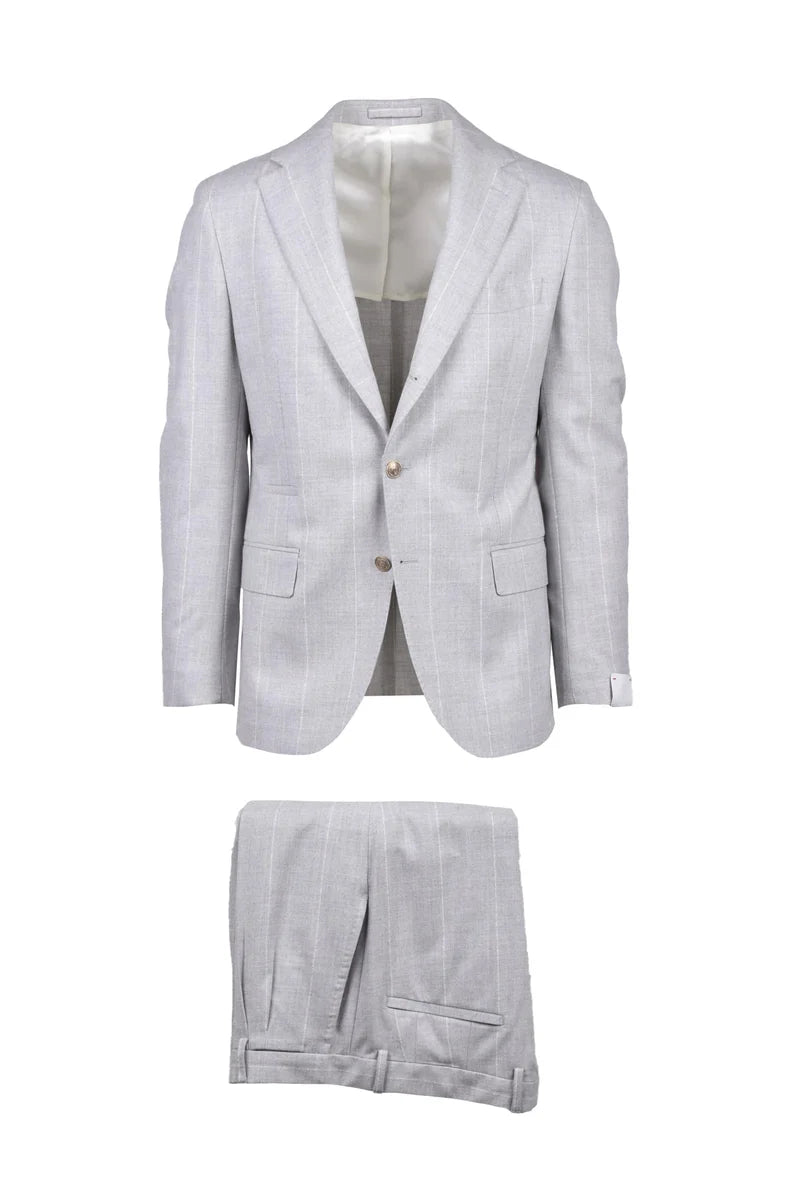 Wool Suit - Light Grey