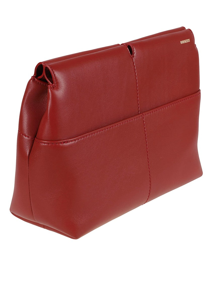 Structured Smooth Leather Handbag